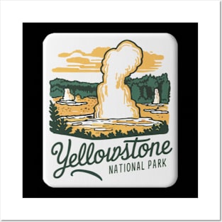 Yellowstone National Park Posters and Art